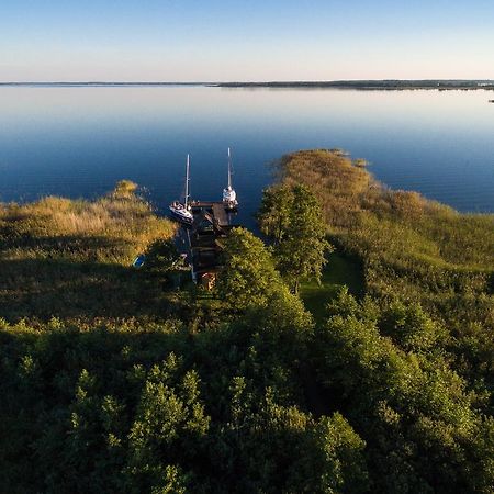 Folwark Luknajno Nad Jeziorem Sniardwy Gospoda Dziedzictwo Kulinarne Warmia-Mazury Mikołajki Exteriör bild