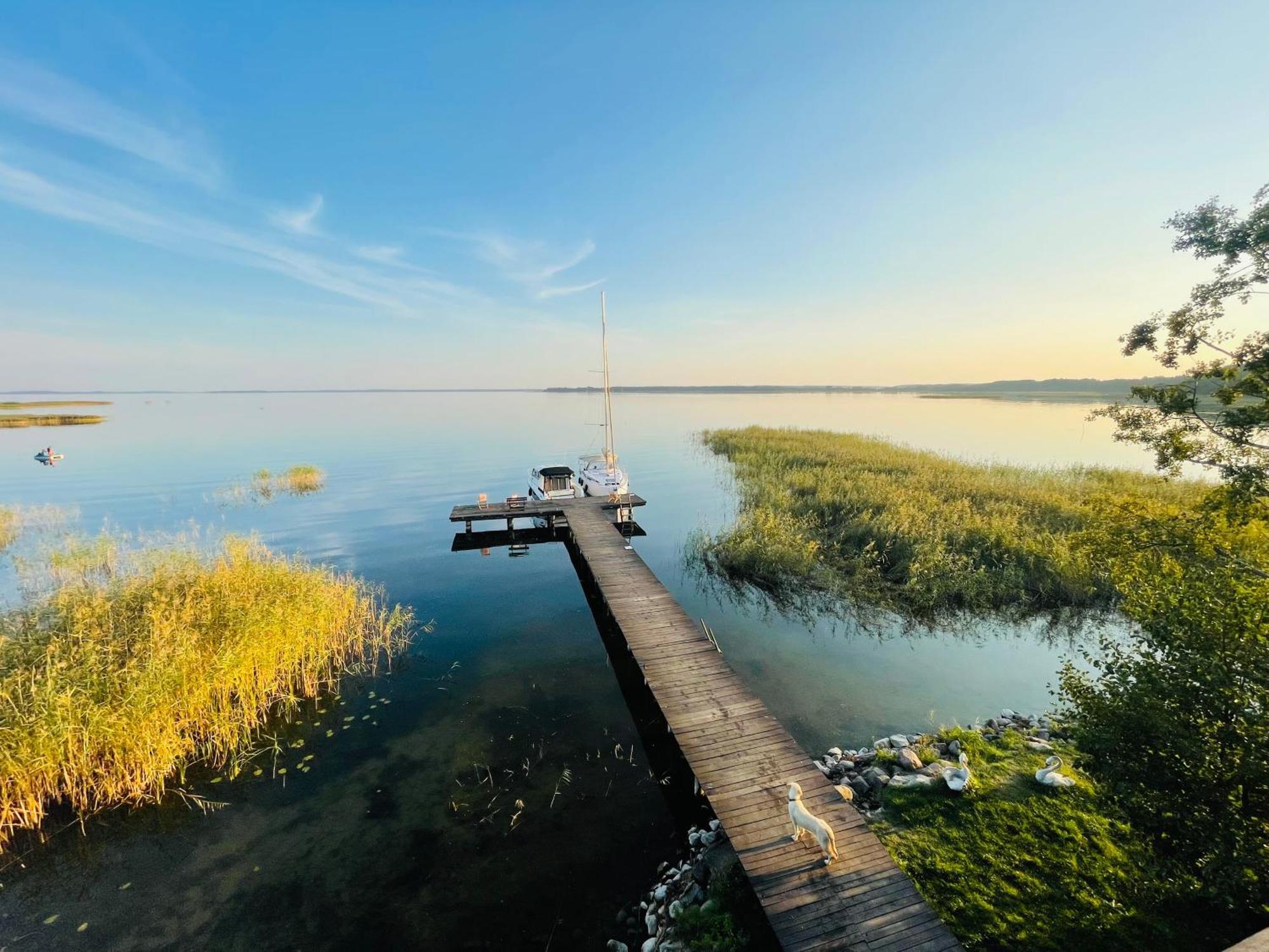 Folwark Luknajno Nad Jeziorem Sniardwy Gospoda Dziedzictwo Kulinarne Warmia-Mazury Mikołajki Exteriör bild