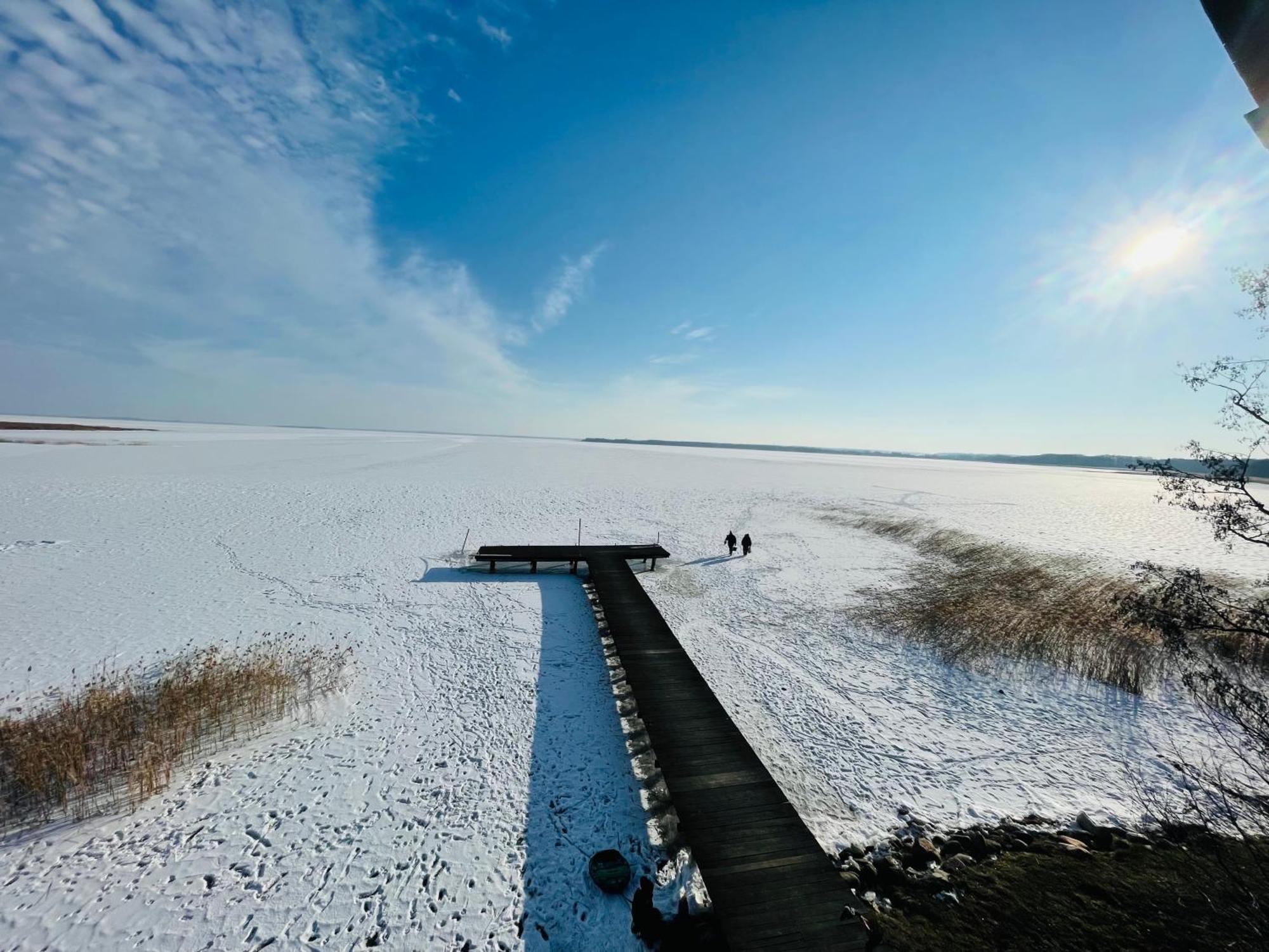Folwark Luknajno Nad Jeziorem Sniardwy Gospoda Dziedzictwo Kulinarne Warmia-Mazury Mikołajki Exteriör bild