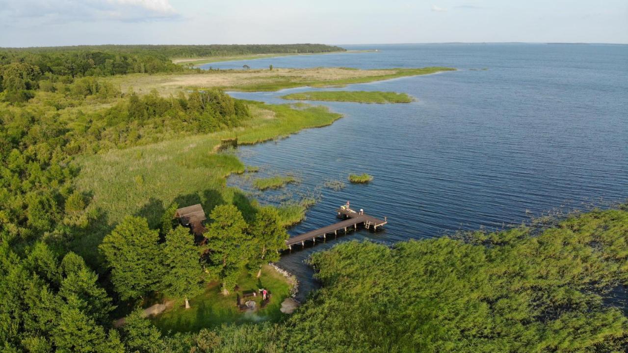 Folwark Luknajno Nad Jeziorem Sniardwy Gospoda Dziedzictwo Kulinarne Warmia-Mazury Mikołajki Exteriör bild
