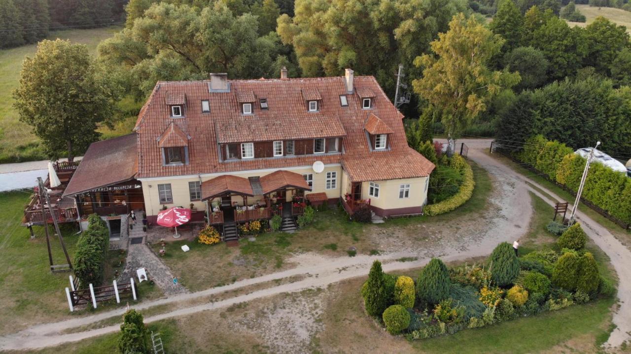 Folwark Luknajno Nad Jeziorem Sniardwy Gospoda Dziedzictwo Kulinarne Warmia-Mazury Mikołajki Exteriör bild